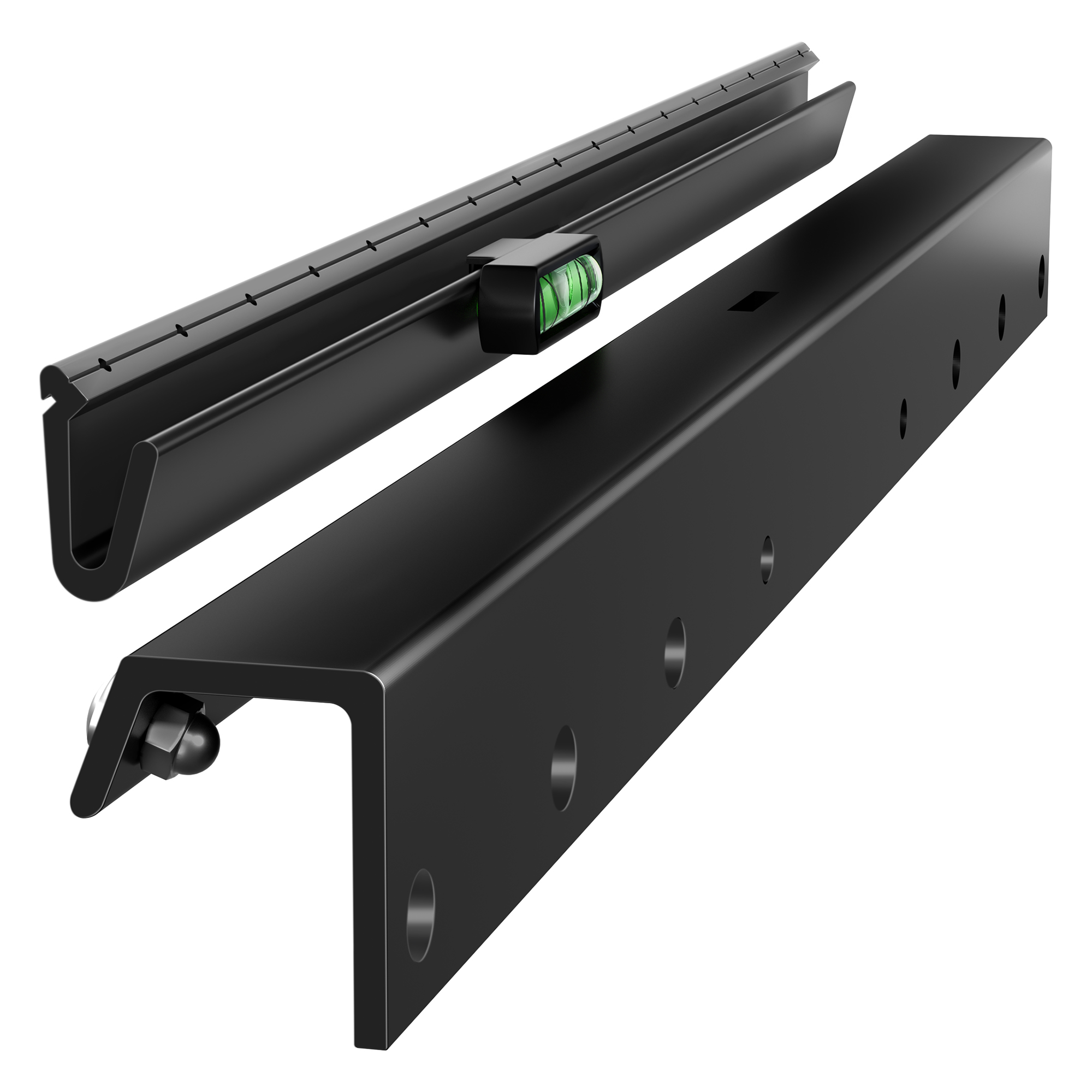 Studless TV Wall Mount for 26-55 Inch TVs, No Stud TV Wall Mount Bracket for Drywall, Holds Up to 100 lbs, No Drilling Required, Easy Install with Bubble Level Included